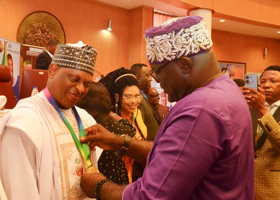 The Award Ceremony of His Eminient Ambassador Prophet Kingsley Oghene Triumph At The Federal Ministry of Foreign Affairs Abuja By The United Nations Association of Africa USA, INC.